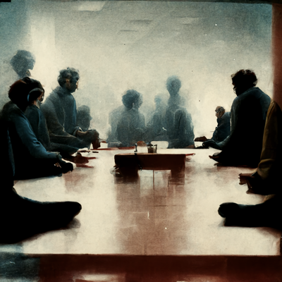 People attending a workshop